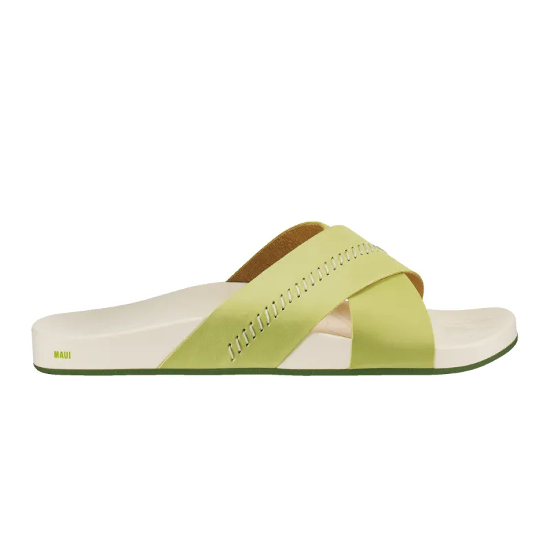 Kīpe‘a ‘Olu - Muted Green / Off White sold by OluKai