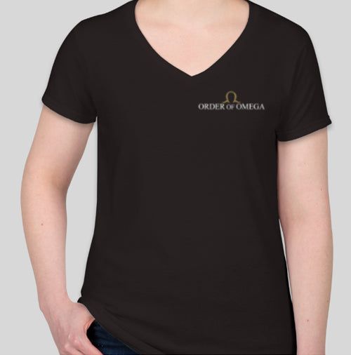 Women's V-Neck T-shirt sold by Omega