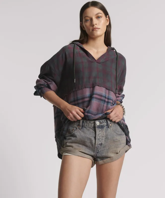 Bandits Low Waist Denim Shorts - Island Blue made by One Teaspoon