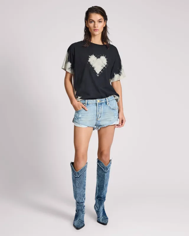 Bandits Low Waist Denim Shorts - Kansas Blue sold by One Teaspoon