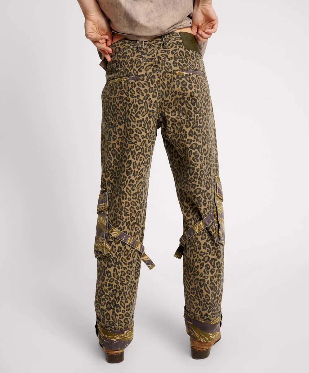 Luna Utility Pants - Animal Camo sold by One Teaspoon product image thumbnail 3