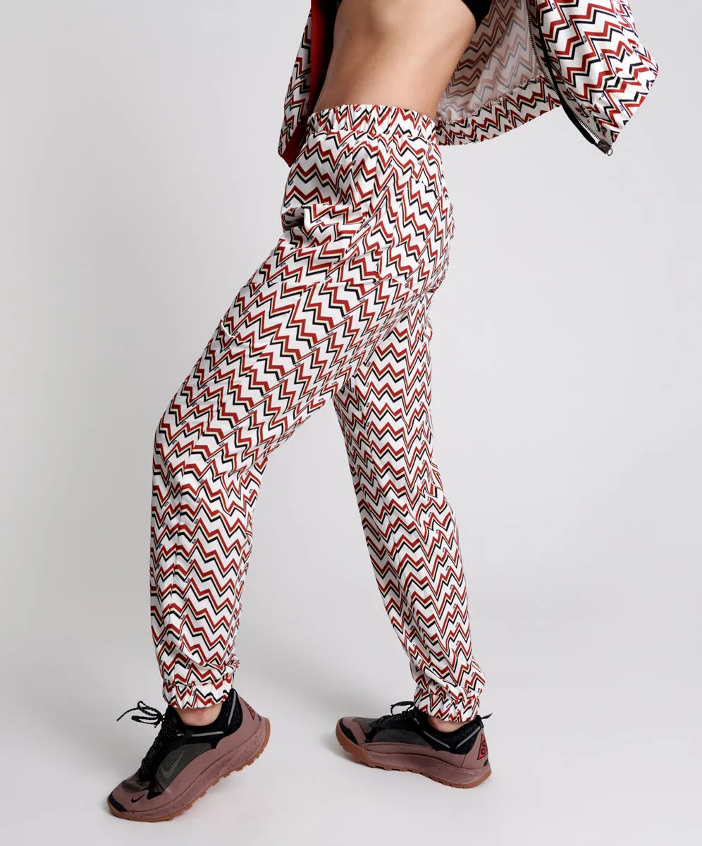 O.T.S Heartline Track Pants - Red White sold by One Teaspoon product image thumbnail 3