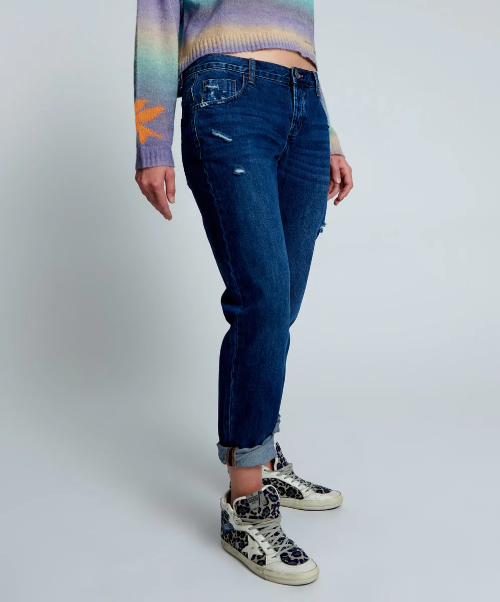 DAKOTA AWESOME BAGGIES STRAIGHT LEG JEANS sold by One Teaspoon product image thumbnail 4