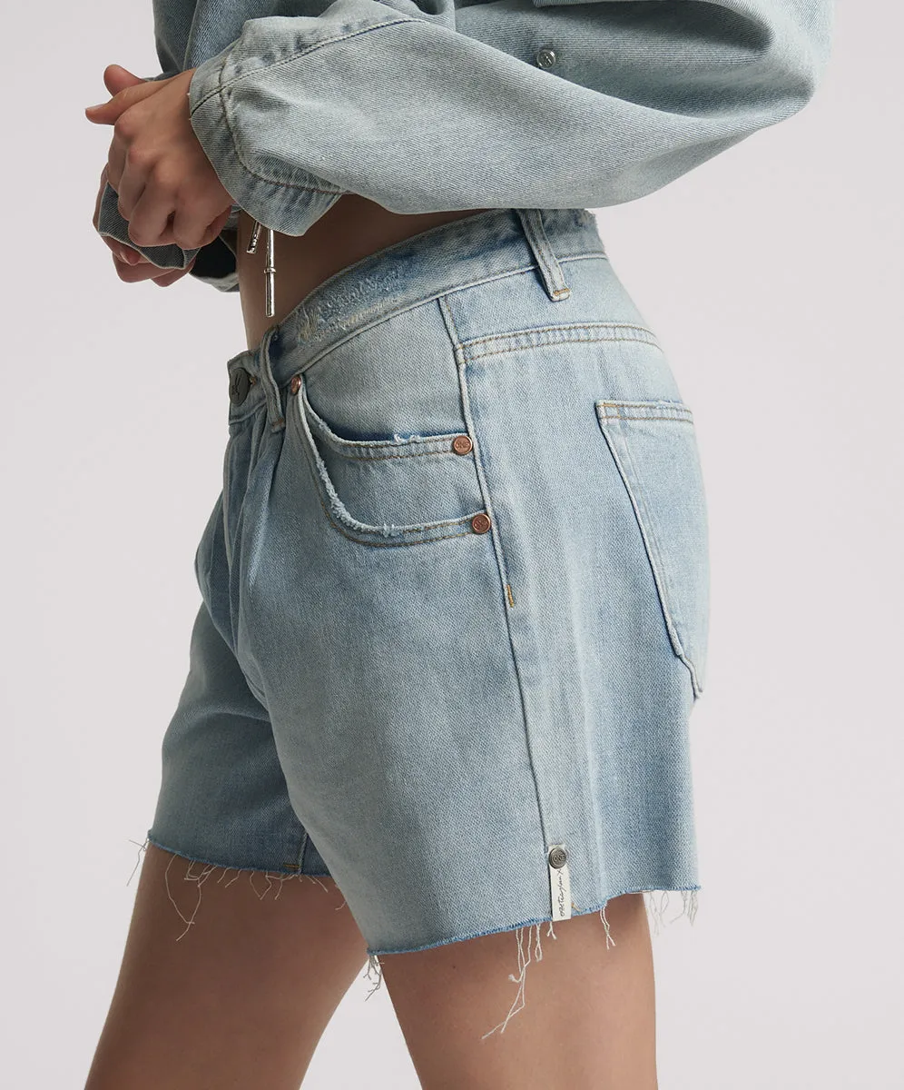 Shakers Low Waist Super Relaxed Denim Shorts sold by One Teaspoon product image thumbnail 3