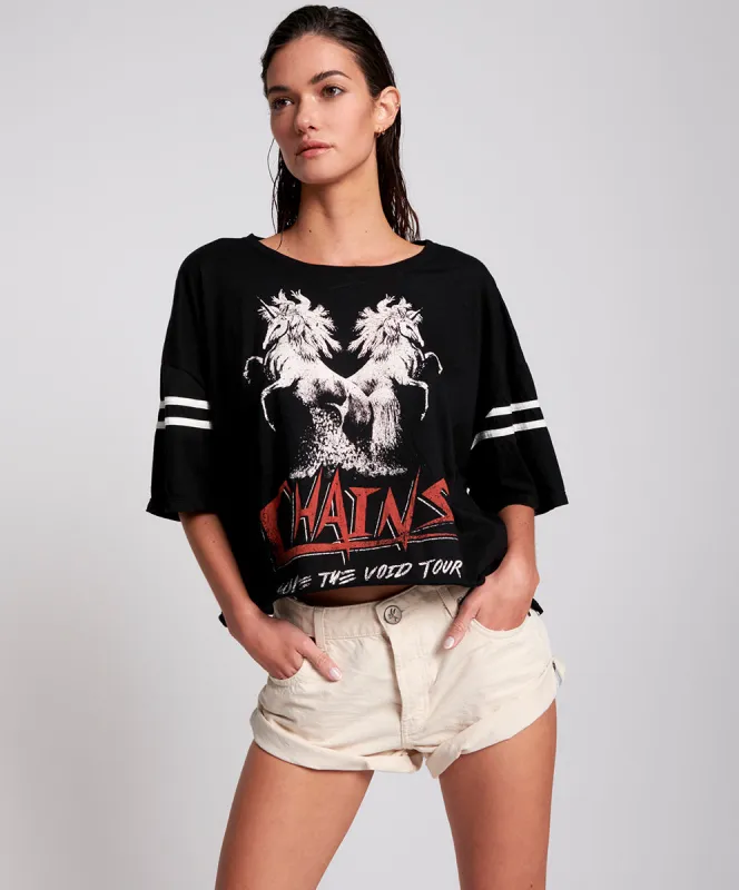 Bandits Low Waist Denim Shorts - Nashville Cream made by One Teaspoon