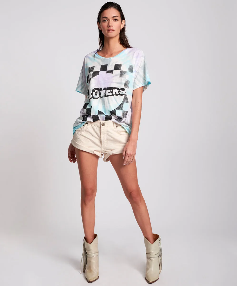 Bandits Low Waist Denim Shorts - Nashville Cream sold by One Teaspoon product image thumbnail 5