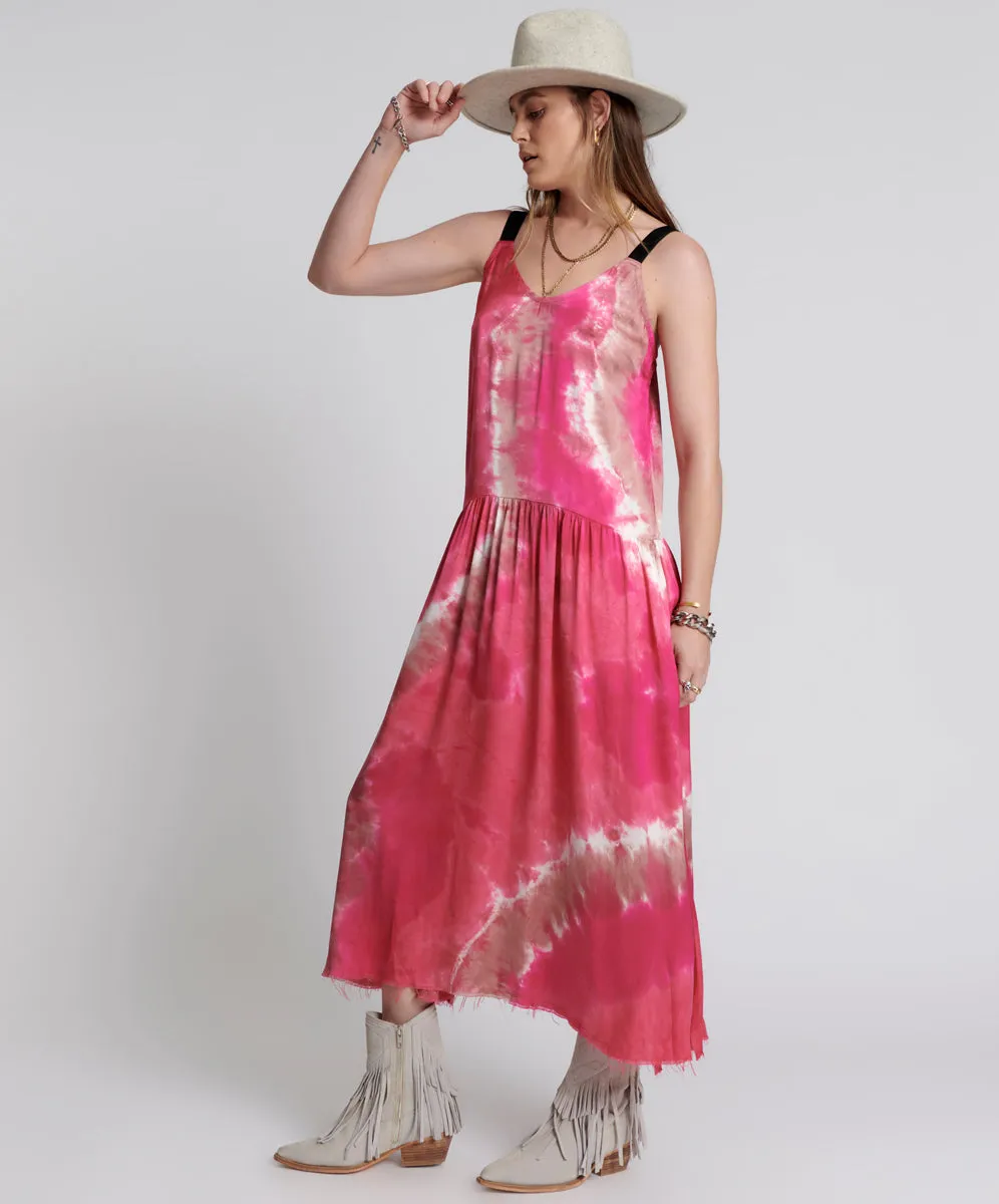 SATIN SOLAR FLARE RUNWAY CAMI DRESS sold by One Teaspoon product image thumbnail 3