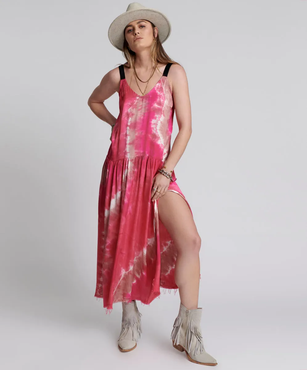 SATIN SOLAR FLARE RUNWAY CAMI DRESS sold by One Teaspoon product image thumbnail 2