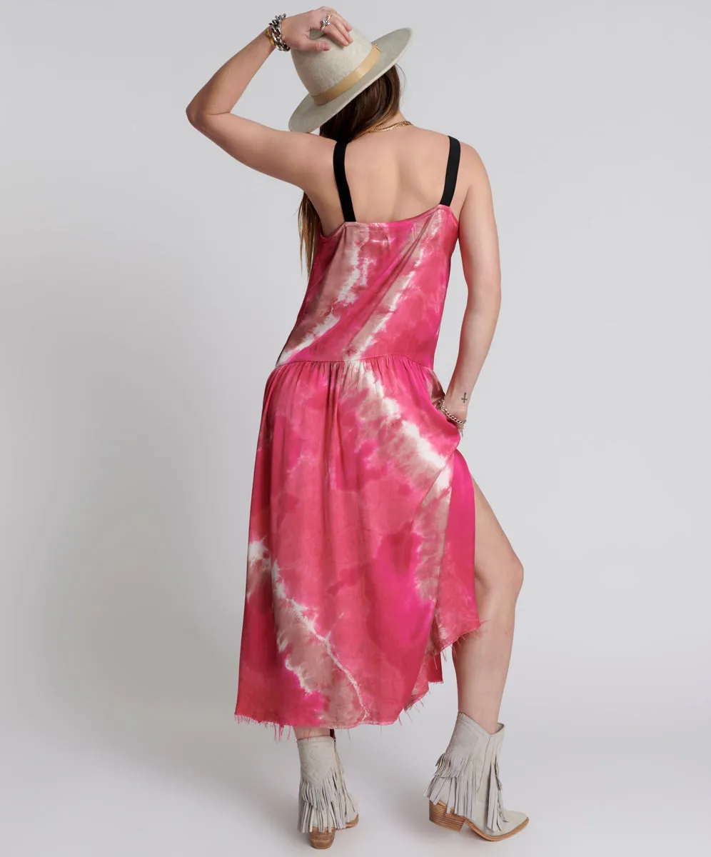 SATIN SOLAR FLARE RUNWAY CAMI DRESS sold by One Teaspoon product image thumbnail 4