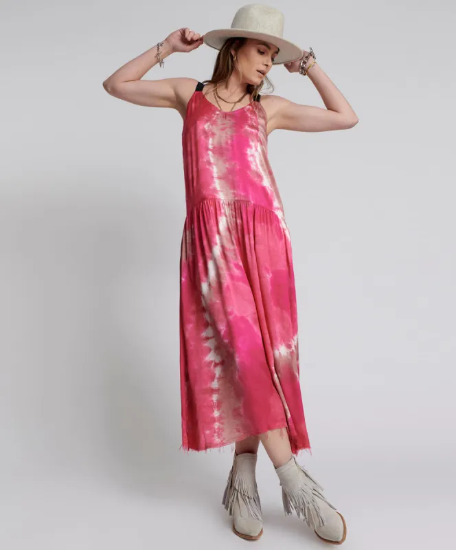 SATIN SOLAR FLARE RUNWAY CAMI DRESS made by One Teaspoon