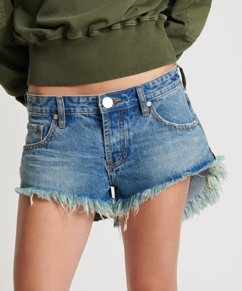 PACIFICA BONITAS LOW WAIST DENIM SHORTS sold by One Teaspoon product image thumbnail 2