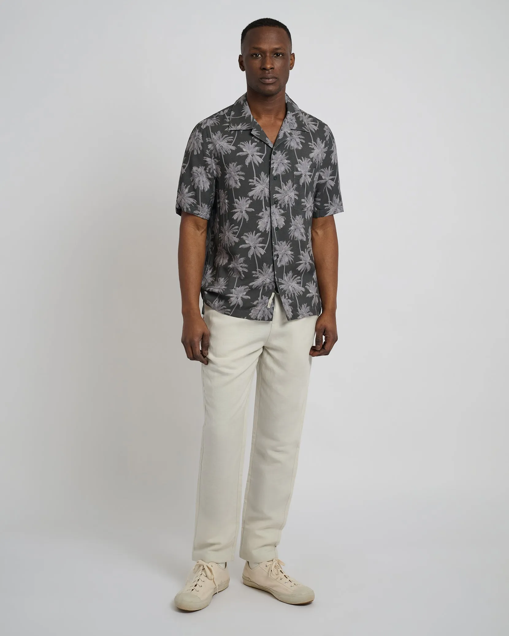 Viscose Camp Collar Shirt sold by Onia product image thumbnail 3
