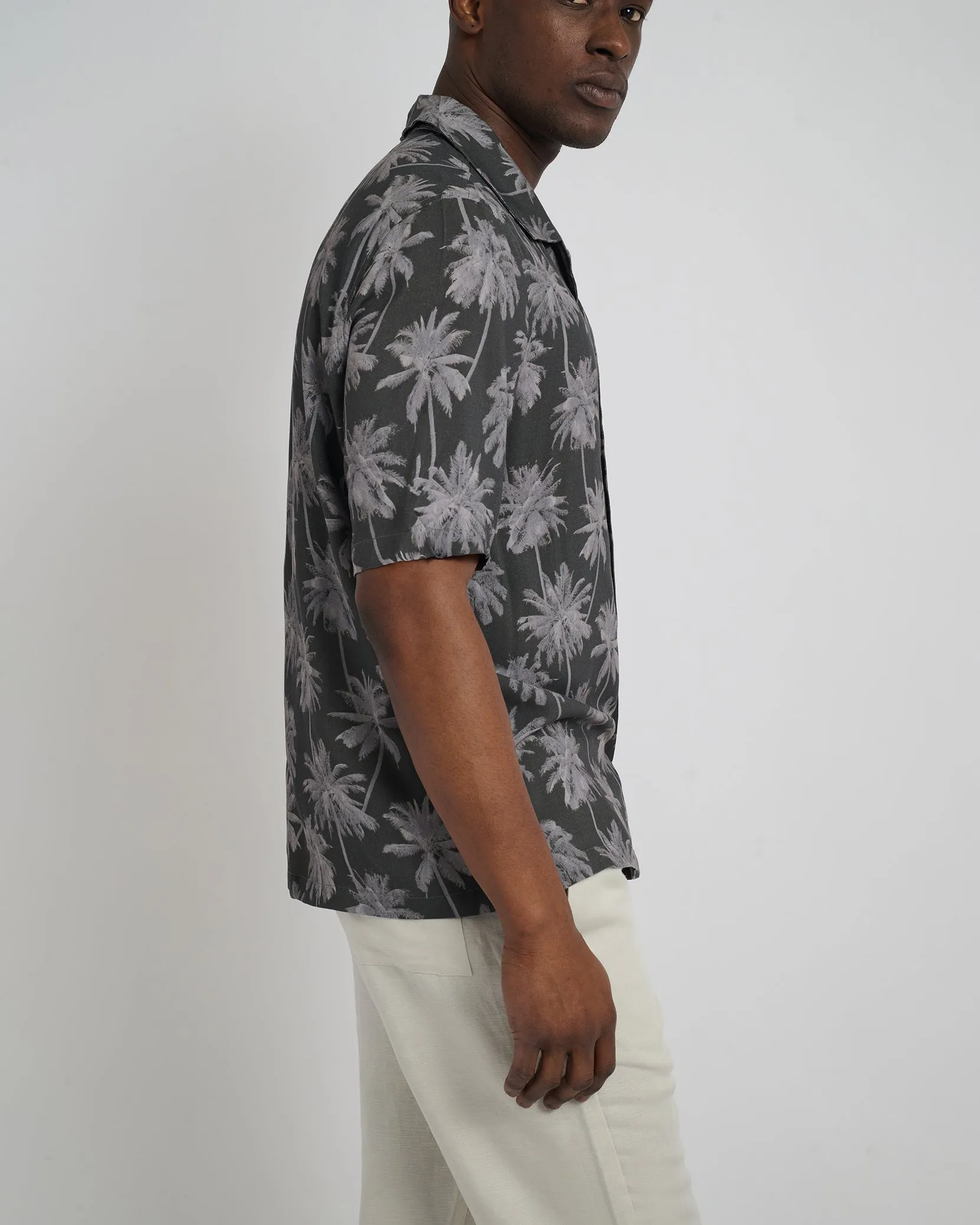 Viscose Camp Collar Shirt sold by Onia product image thumbnail 4