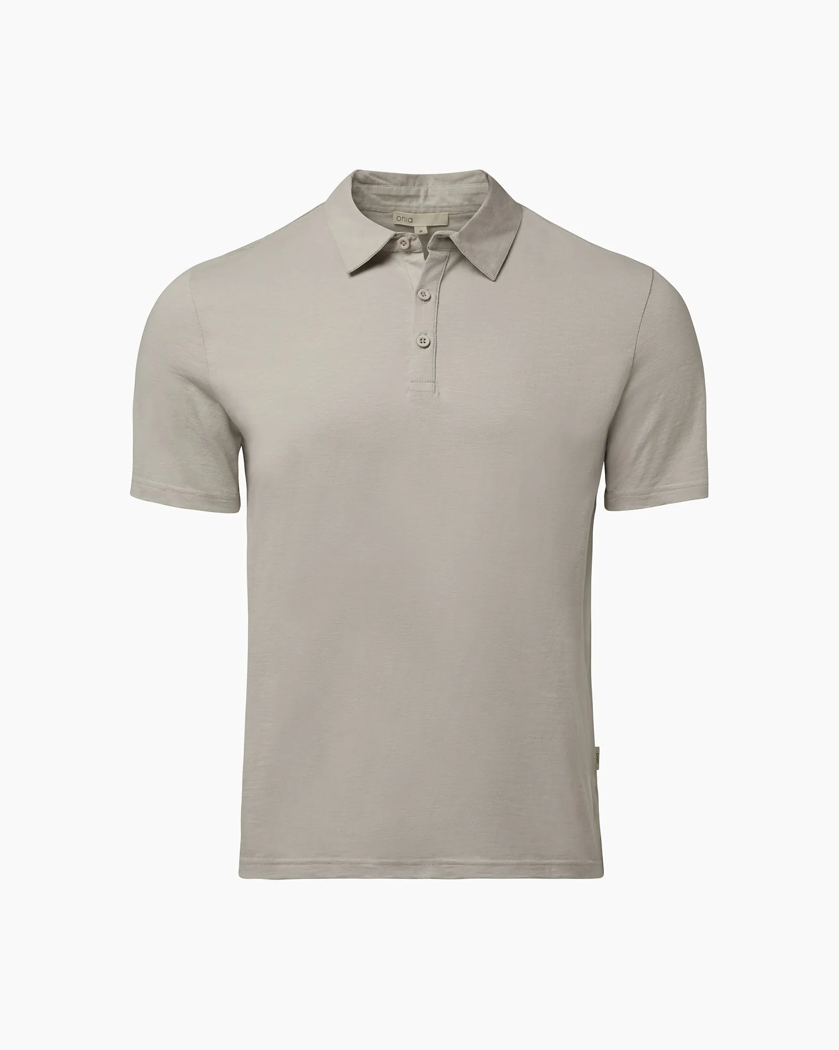 Slub Short Sleeve Polo sold by Onia product image thumbnail 2
