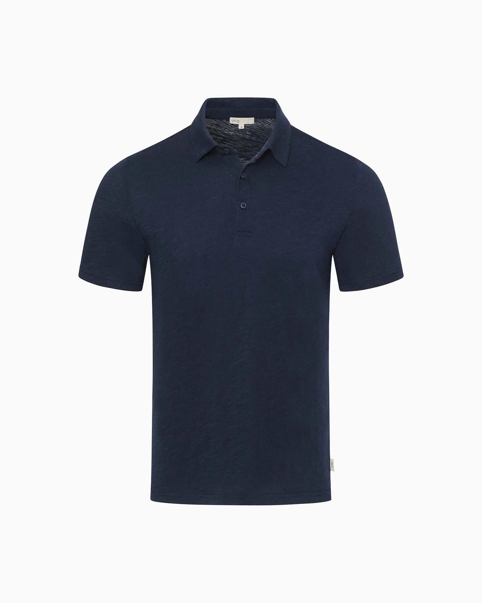 Slub Short Sleeve Polo sold by Onia