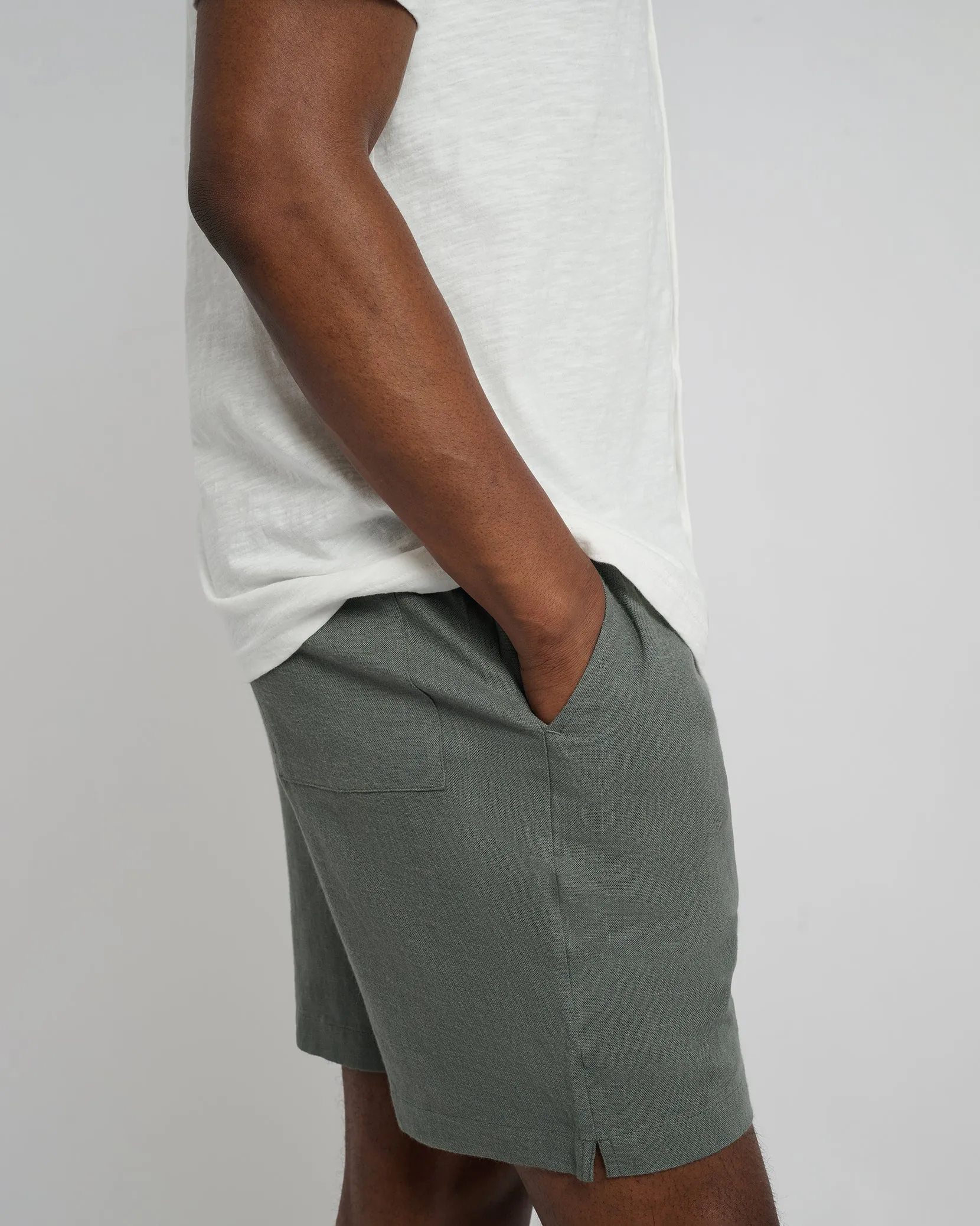Classic Pull On Linen Short 6" sold by Onia product image thumbnail 4