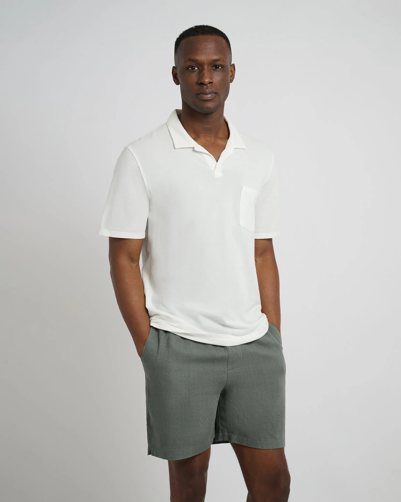 Classic Pull On Linen Short 6" sold by Onia product image thumbnail 3