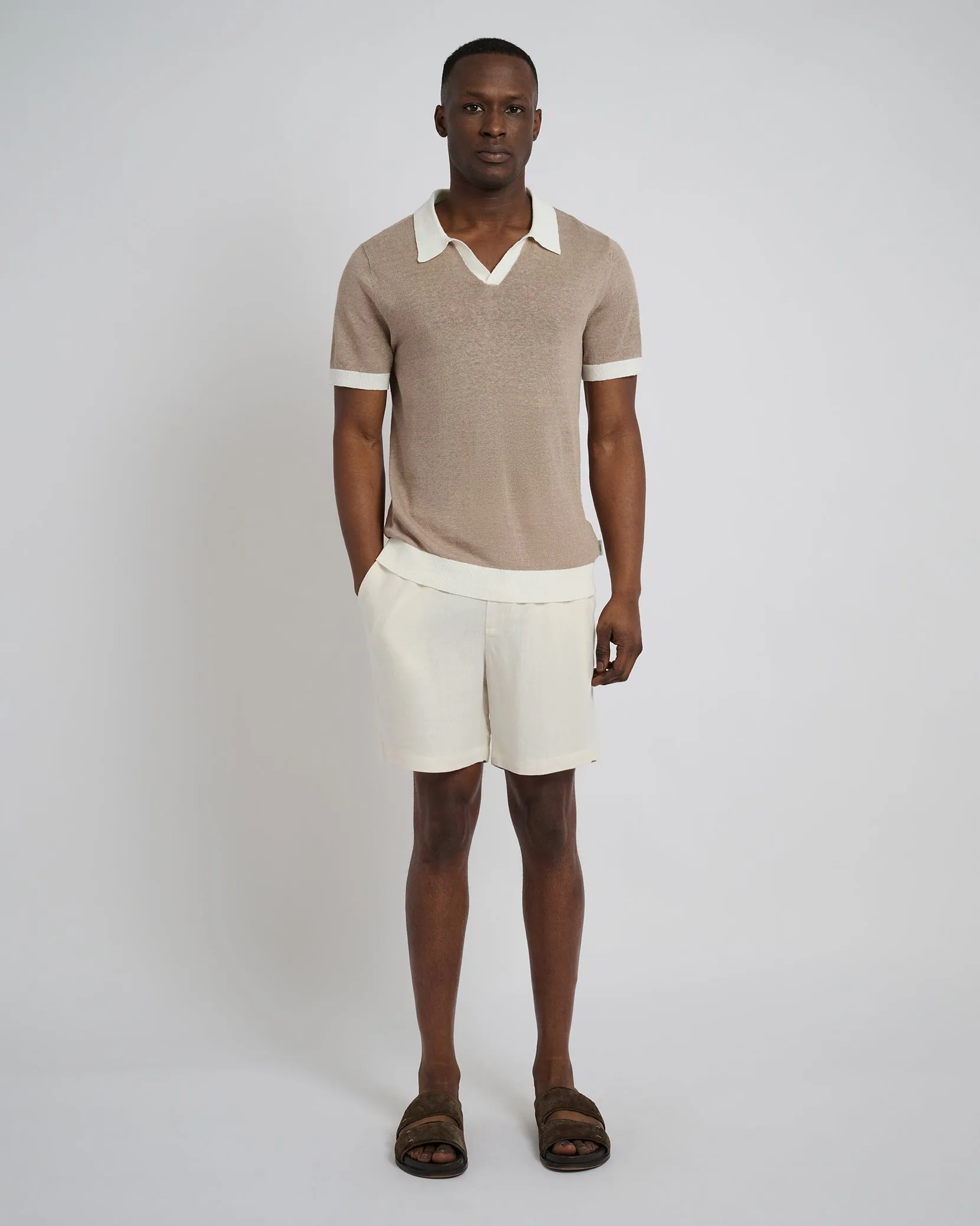 Classic Pull On Linen Short 6" sold by Onia product image thumbnail 3