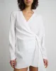 Air Linen Wrap Dress sold by Onia