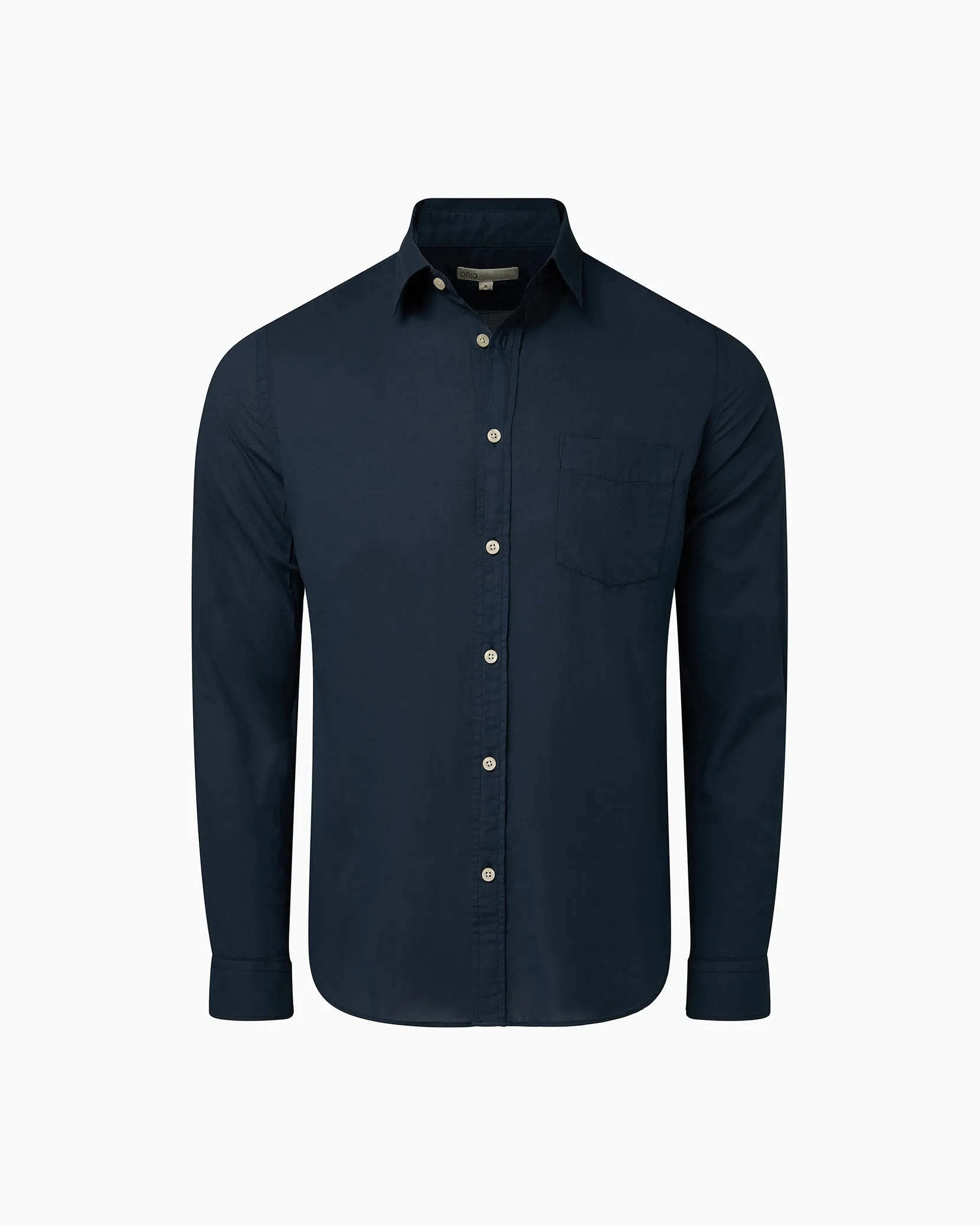 Garment Dye Cotton Voile Shirt sold by Onia product image thumbnail 2