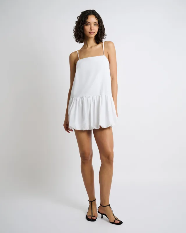 Air Linen Bubble Mini Dress sold by Onia