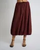 Air Linen Bubble Maxi Skirt sold by Onia