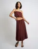 Air Linen Bubble Maxi Skirt sold by Onia