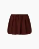Air Linen Bubble Mini Skirt sold by Onia