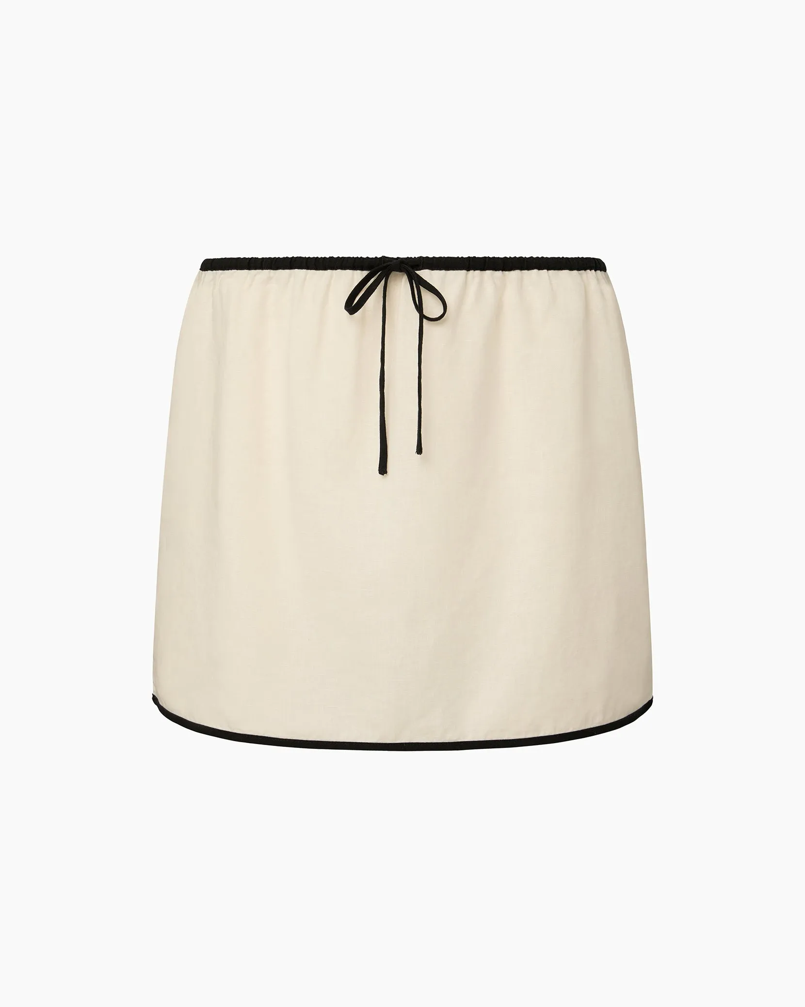 Air Linen Mini Skirt sold by Onia product image thumbnail 2