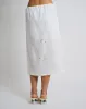 Air Linen Midi Skirt sold by Onia