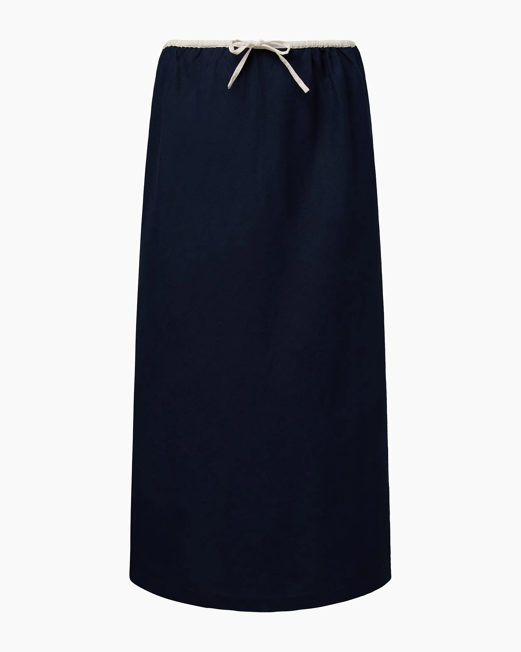 Air Linen Midi Skirt sold by Onia product image thumbnail 2