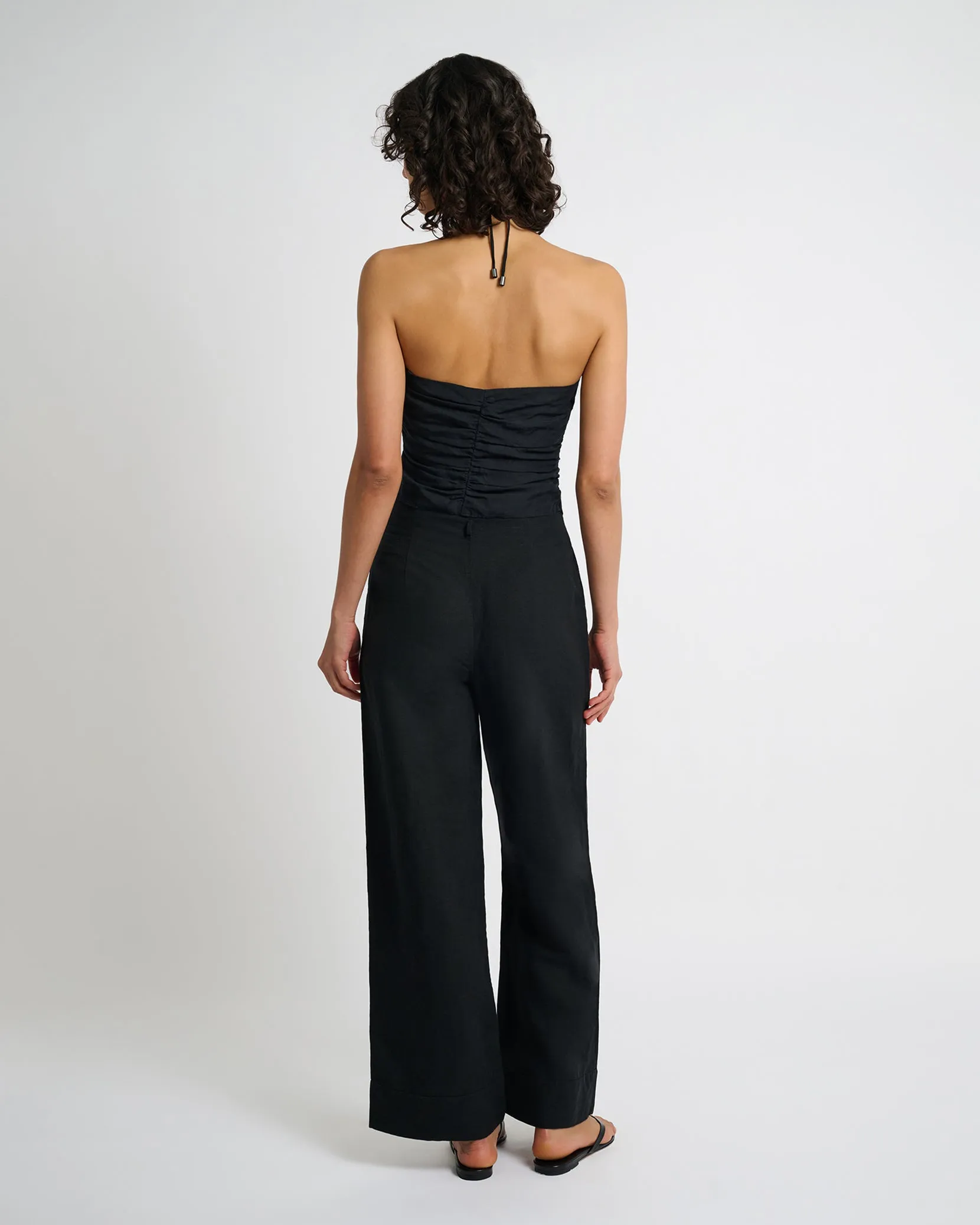 Air Linen Paperbag Trouser sold by Onia product image thumbnail 5