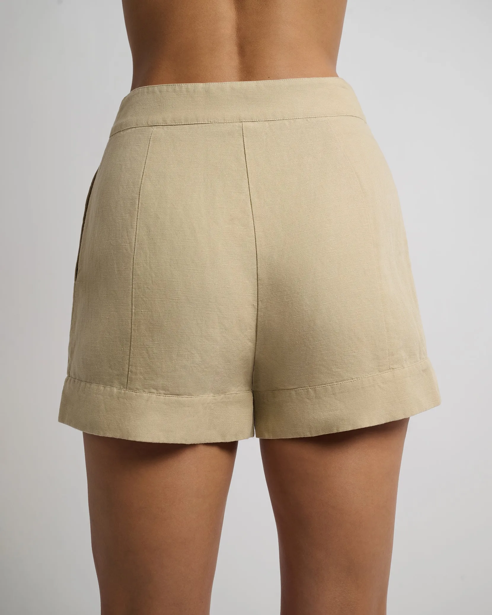 Air Linen Trouser Short sold by Onia product image thumbnail 4