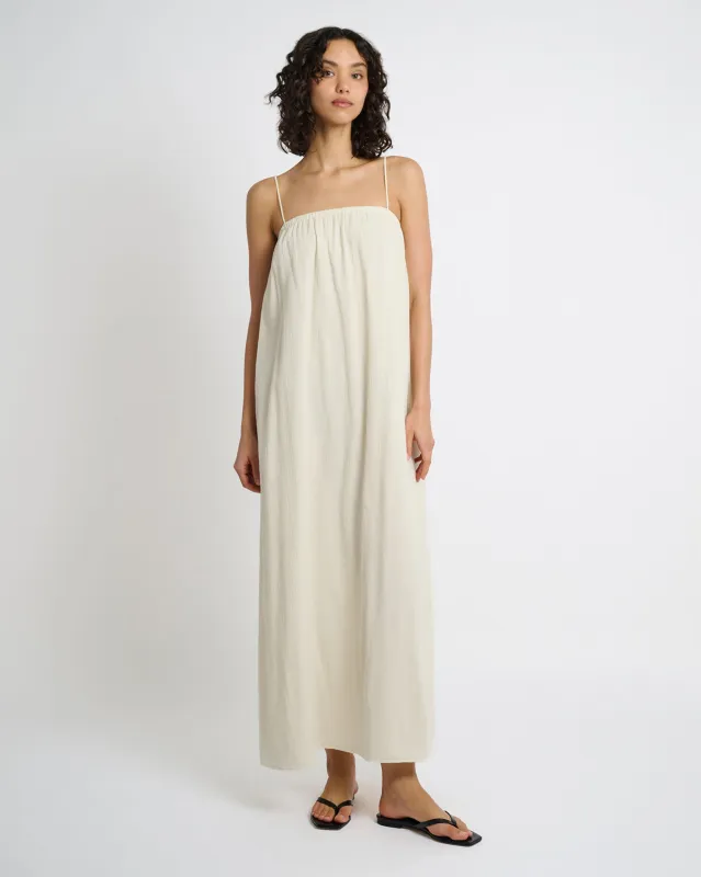 Crinkle Gauze Maxi Dress sold by Onia