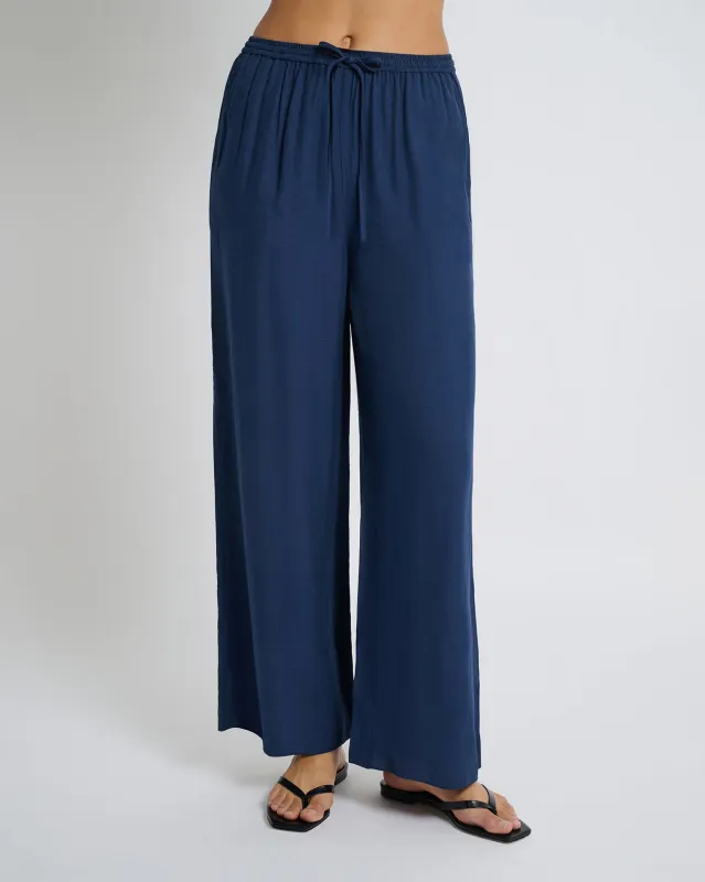 Crinkle Wide Leg Drawstring Pant sold by Onia