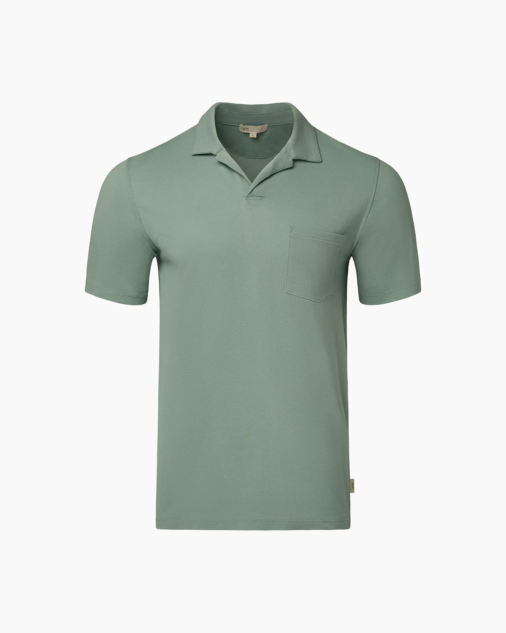 Johnny Collar Pique Polo sold by Onia product image thumbnail 2