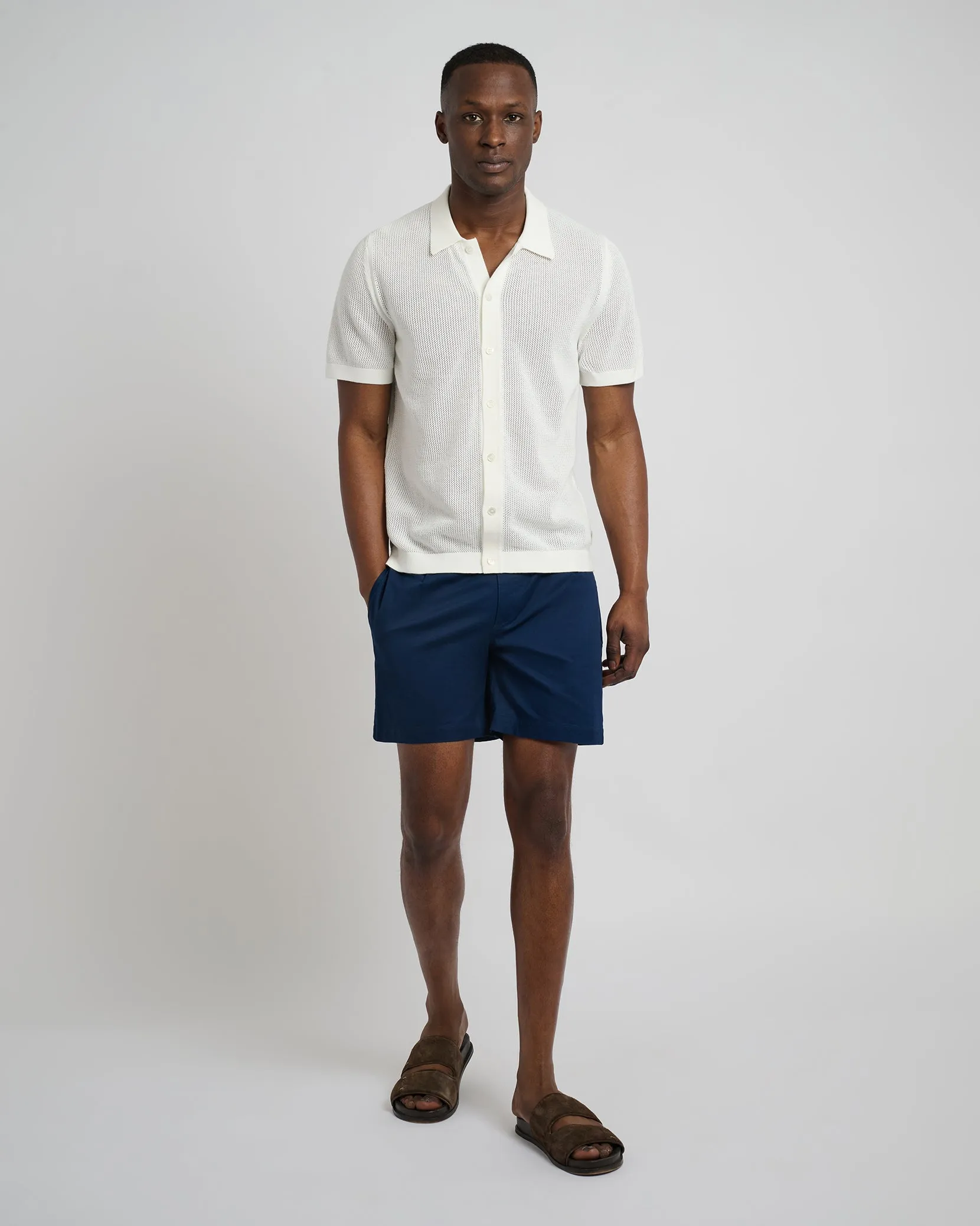 Garment Dye Cotton Drawstring Short sold by Onia product image thumbnail 3