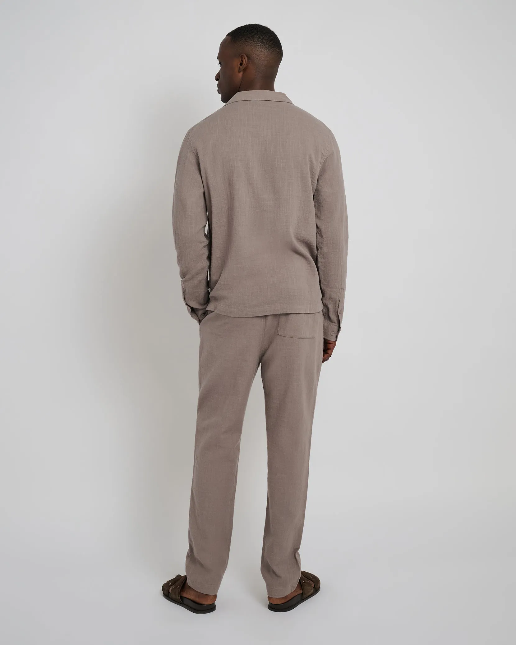 Gauze Popover Shirt sold by Onia product image thumbnail 5