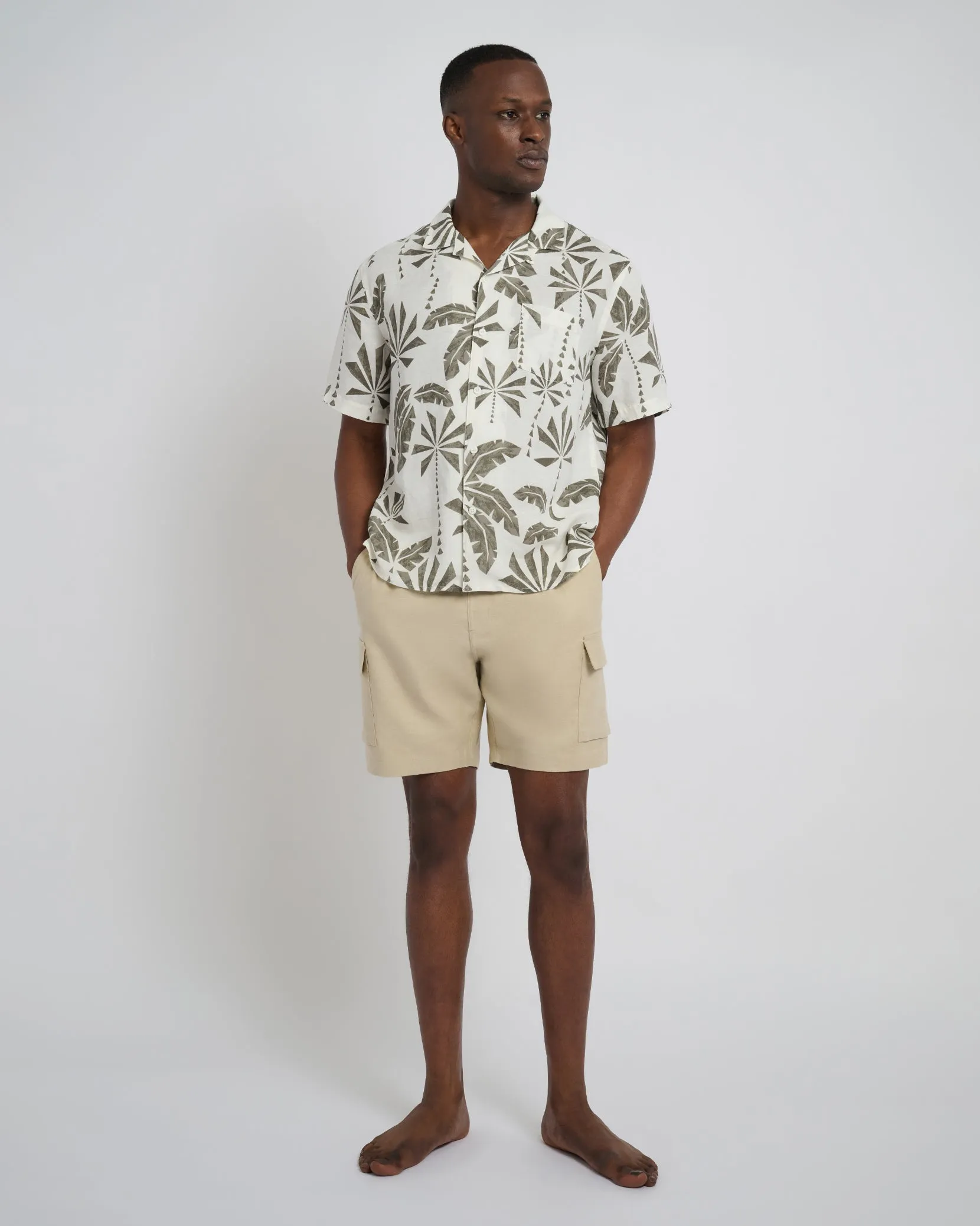 Air Linen Vacation Shirt sold by Onia product image thumbnail 3