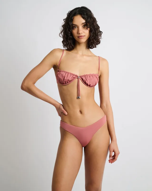Rose Bikini Top sold by Onia