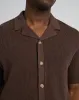 Cotton Linen Knit Camp Shirt sold by Onia