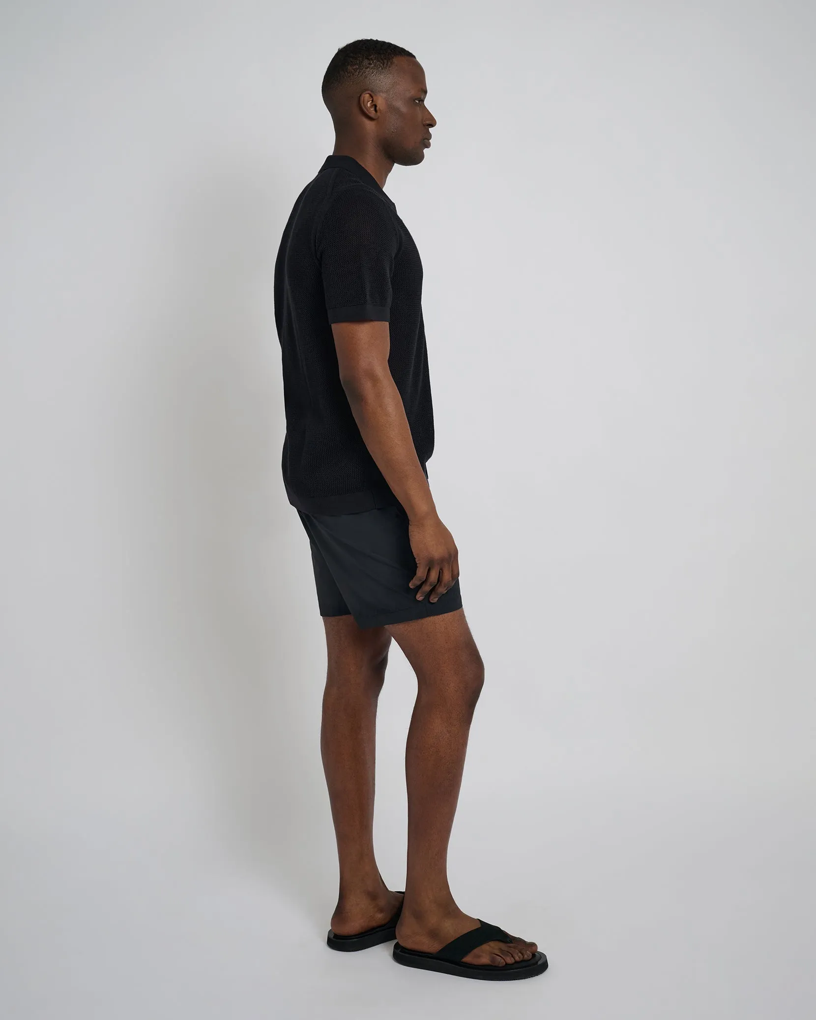 Crochet Knit Button Up Shirt sold by Onia product image thumbnail 4