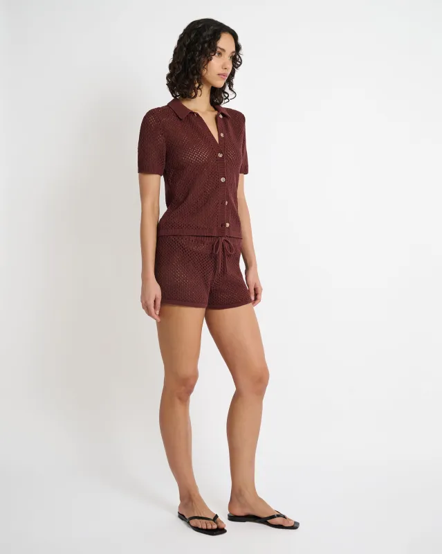 Crochet Knit Micro Short sold by Onia