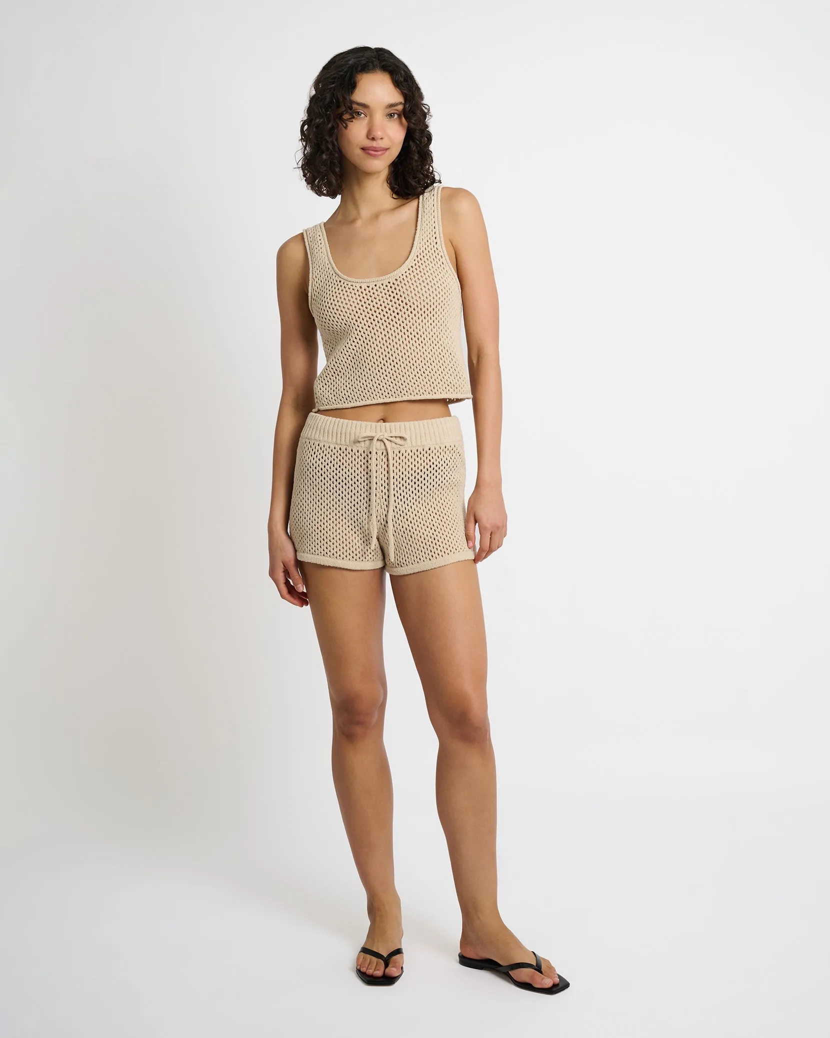 Crochet Knit Micro Short sold by Onia