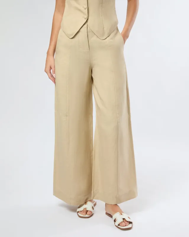 Air Linen Palazzo Pant sold by Onia