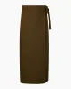 Air Linen Maxi Wrap Skirt sold by Onia