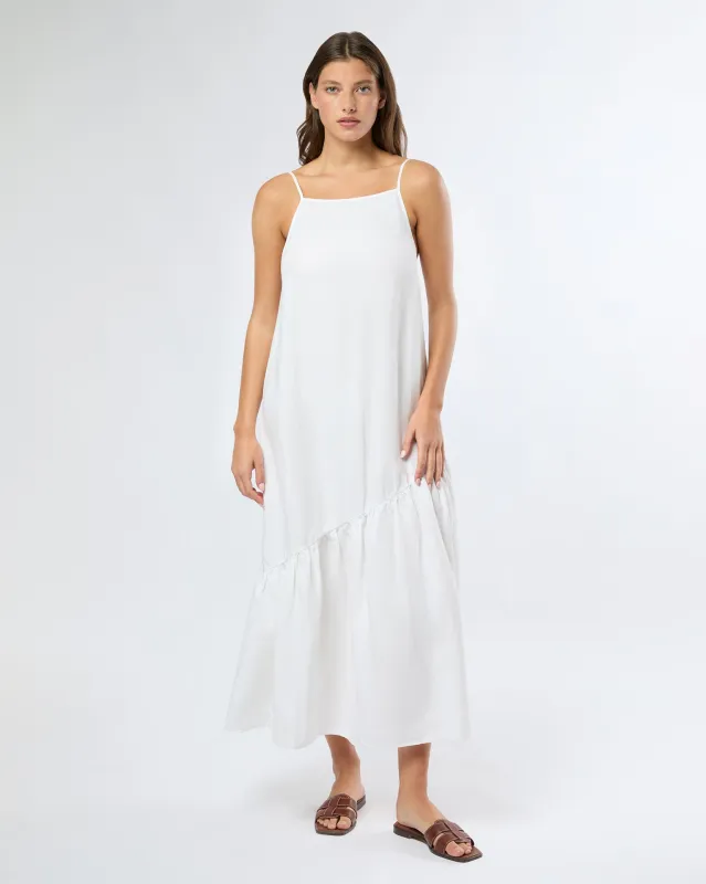 Air Linen Square Neck Maxi Dress sold by Onia