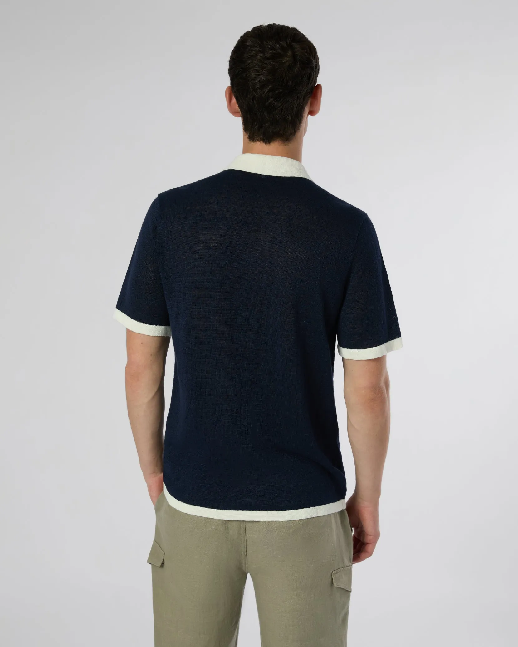 Linen Knit Camp Shirt sold by Onia product image thumbnail 5