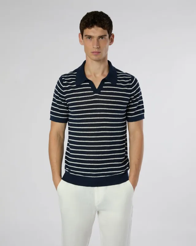 Linen Johnny Polo Sweater sold by Onia