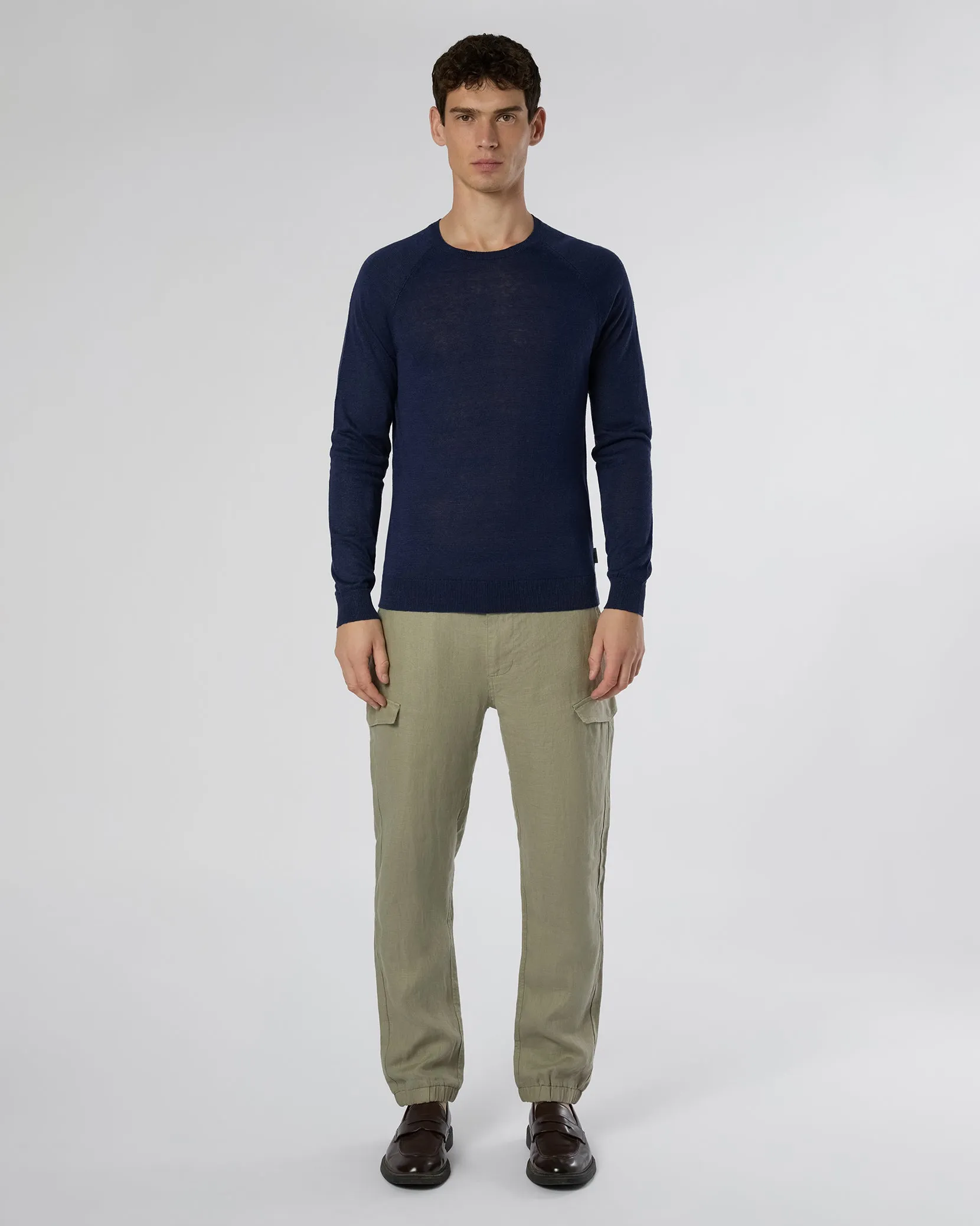 Linen Raglan Sweater sold by Onia product image thumbnail 4